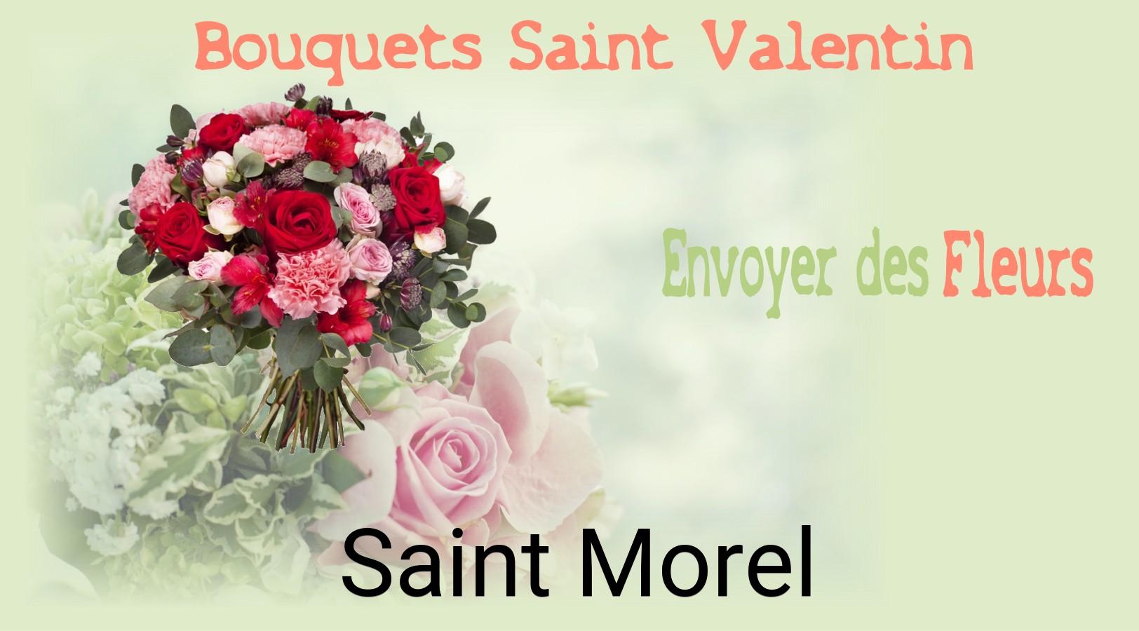 Roses de Saint-Valentin livrées à Saint-Morel